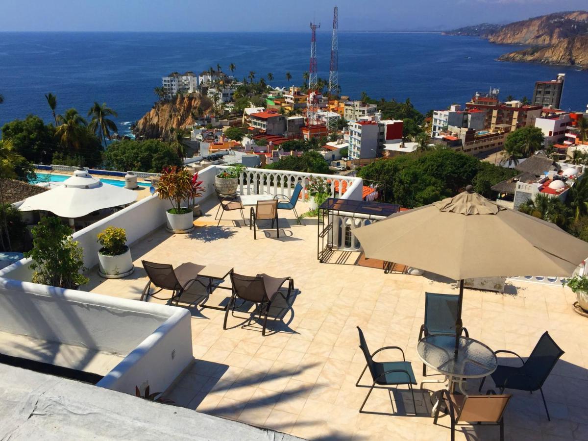 Penthouse Vlm Gran Terraza 200 Metros Vista Inmejorable Piscina Gigante Villa Acapulco Exterior photo